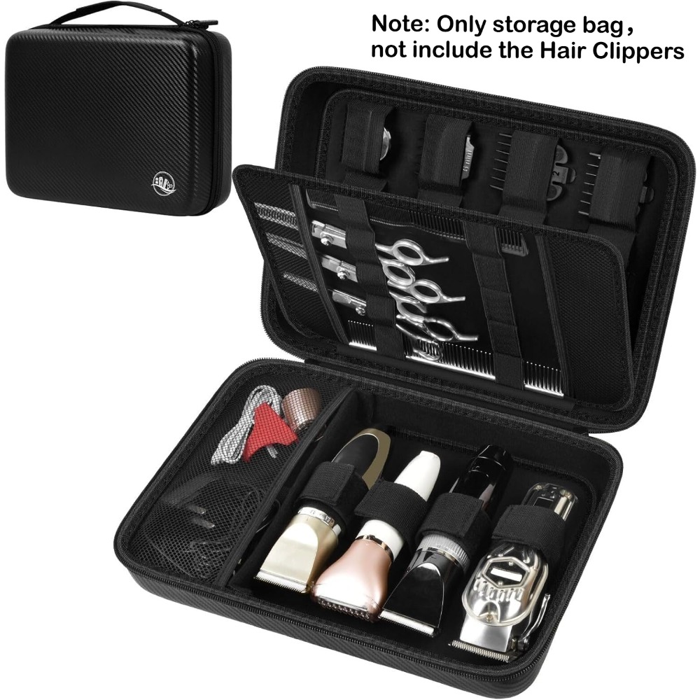 Men'S Grooming Organizer - Hair Cutting Barber Supplies Organizer Bag,