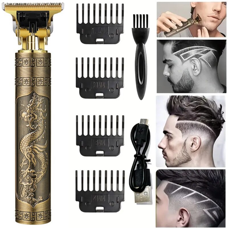 Beard Trimmer Cordless - Electric Hair Clipper Professional USB Cordless