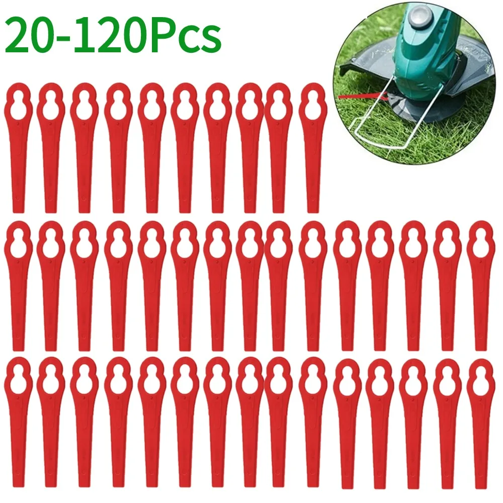 Beard Trimmer Cordless - 20/60/100/120Pcs Strimmer Blades Plastic L83 Grass