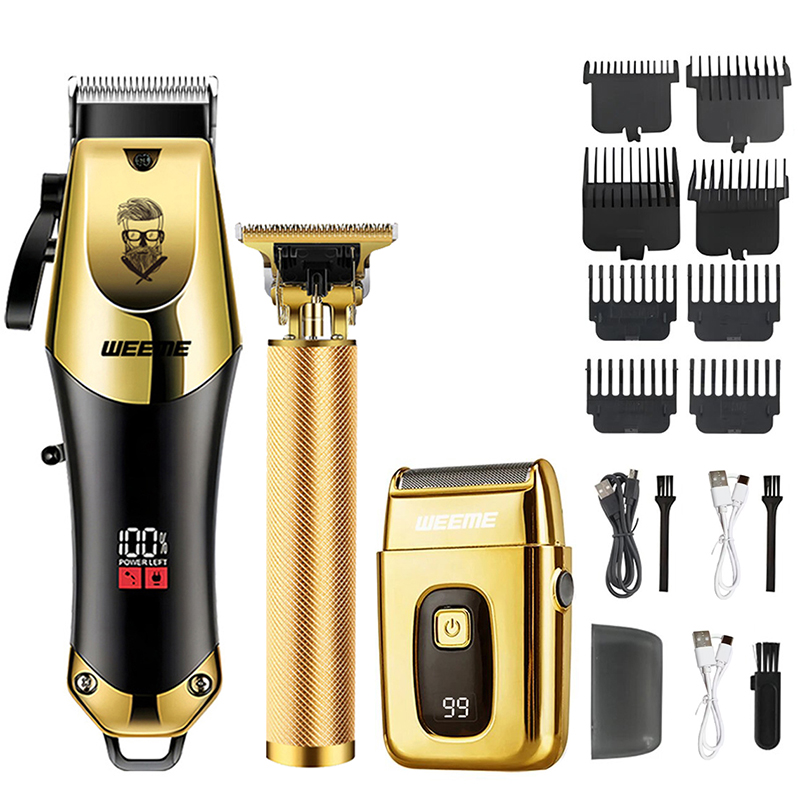 WEEME 806 Electric Hair Clippe - Beard Trimmer Cordless avaliação e preço