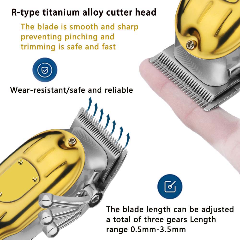 Professional Hair Clippers for - Beard Trimmer Cordless avaliação e preço