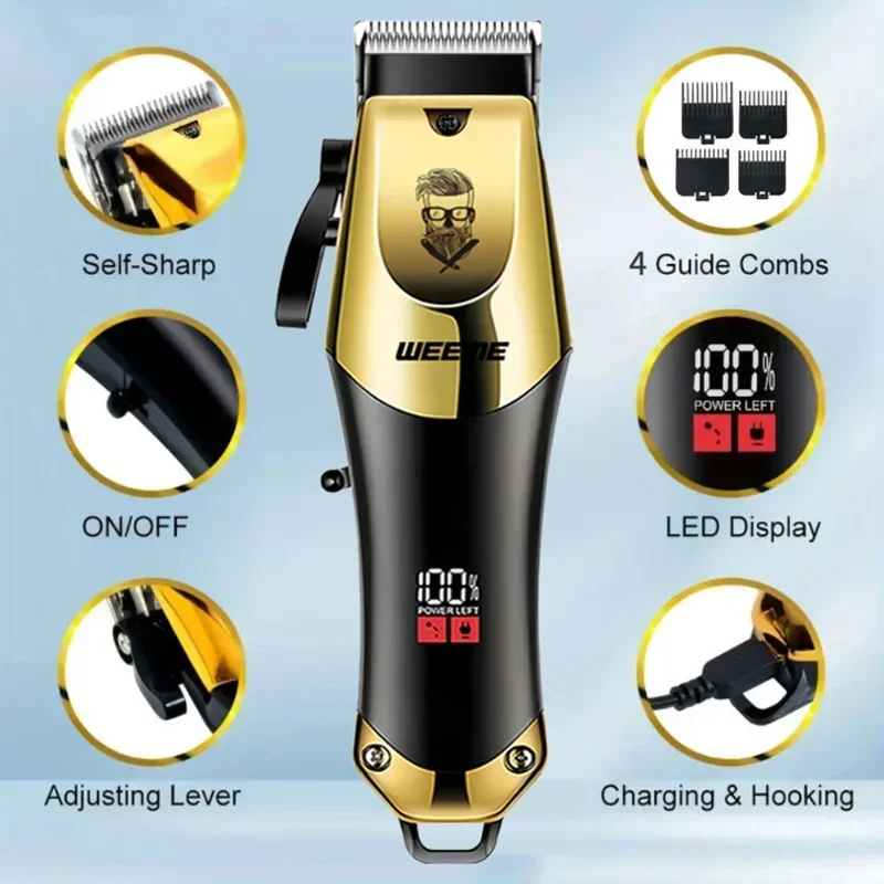 Vintage Cordless Hair Cutting  - Beard Trimmer Cordless avaliação e preço