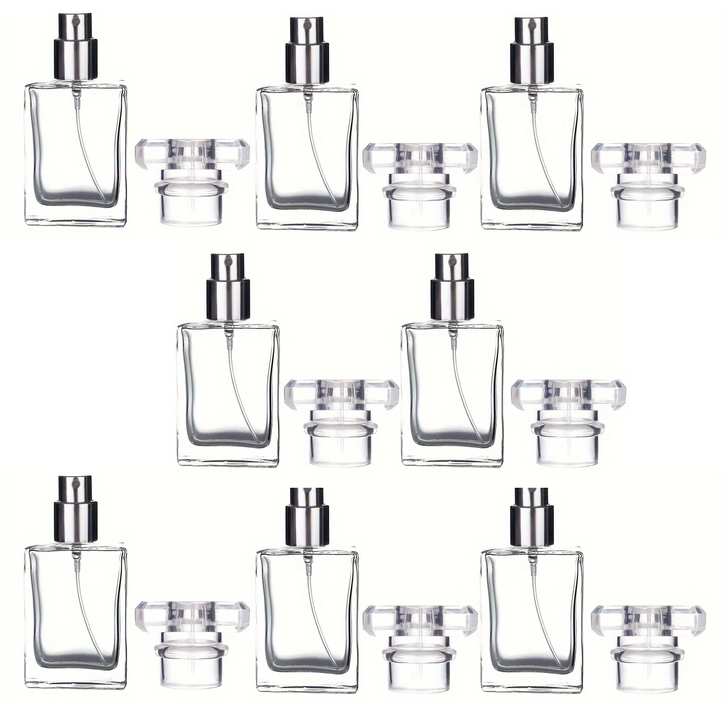 8pcs 30ml Glass Perfume Bottle - Cologne Spray Bottle avaliação e preço
