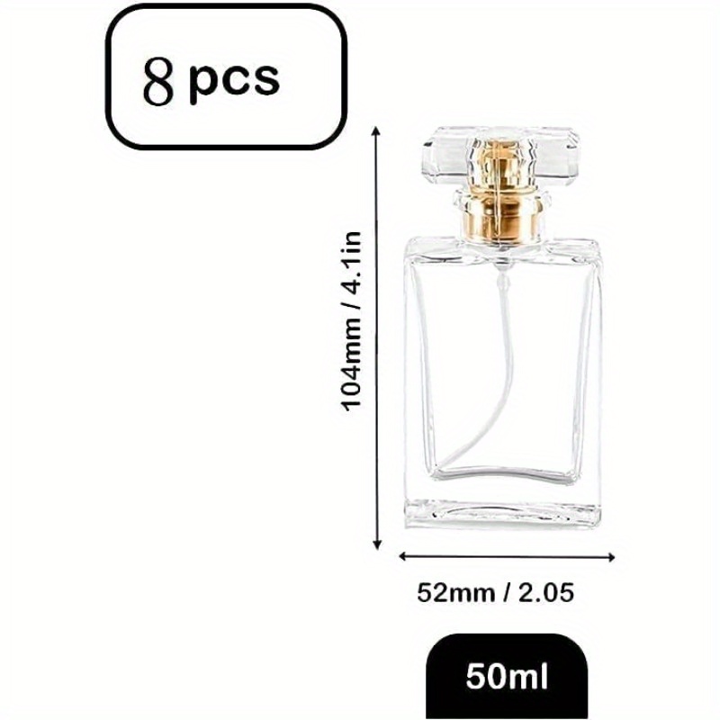 8pcs 30ml Glass Perfume Bottle - Cologne Spray Bottle avaliação e preço