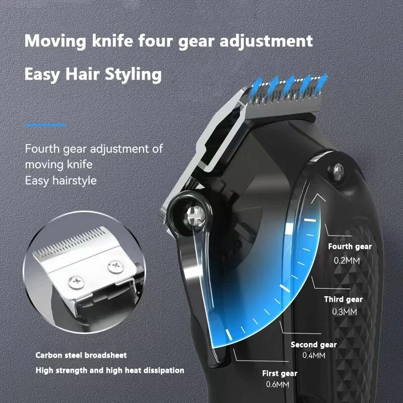 Kemei KM-1071 Electric Hair Cl - Beard Trimmer Cordless avaliação e preço