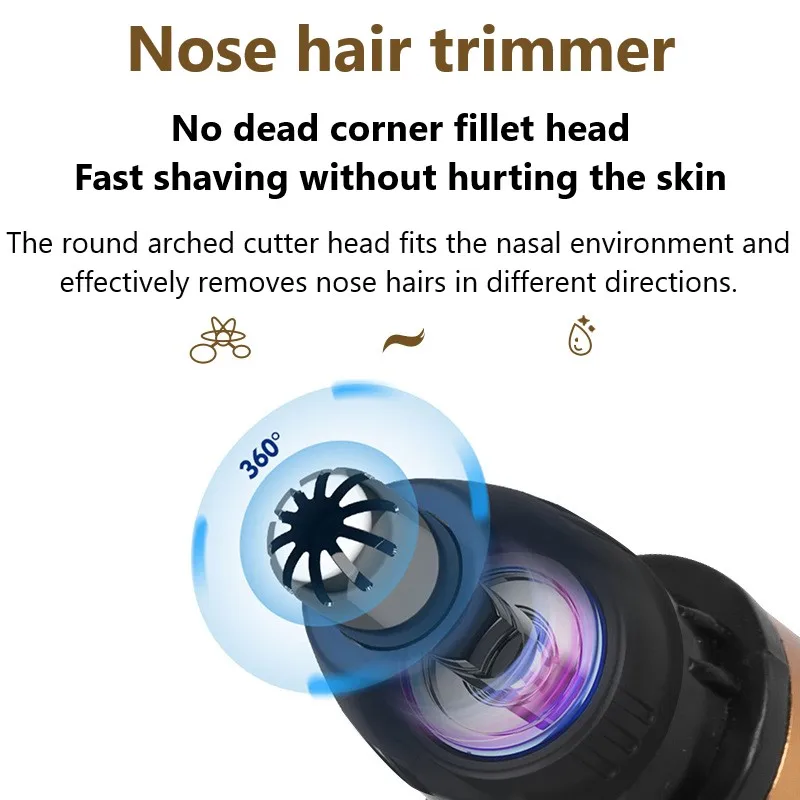 Kemei All In One Rechargeable  - Men'S Grooming Organizer avaliação e preço