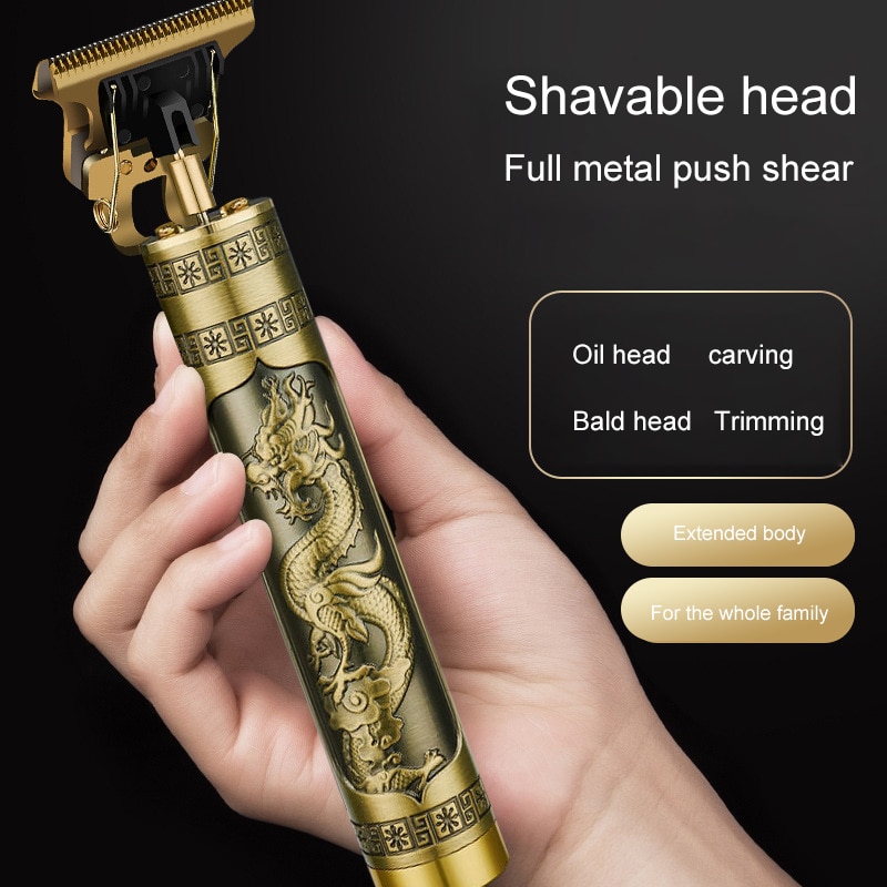 Electric Hair Clipper Professi - Beard Trimmer Cordless avaliação e preço