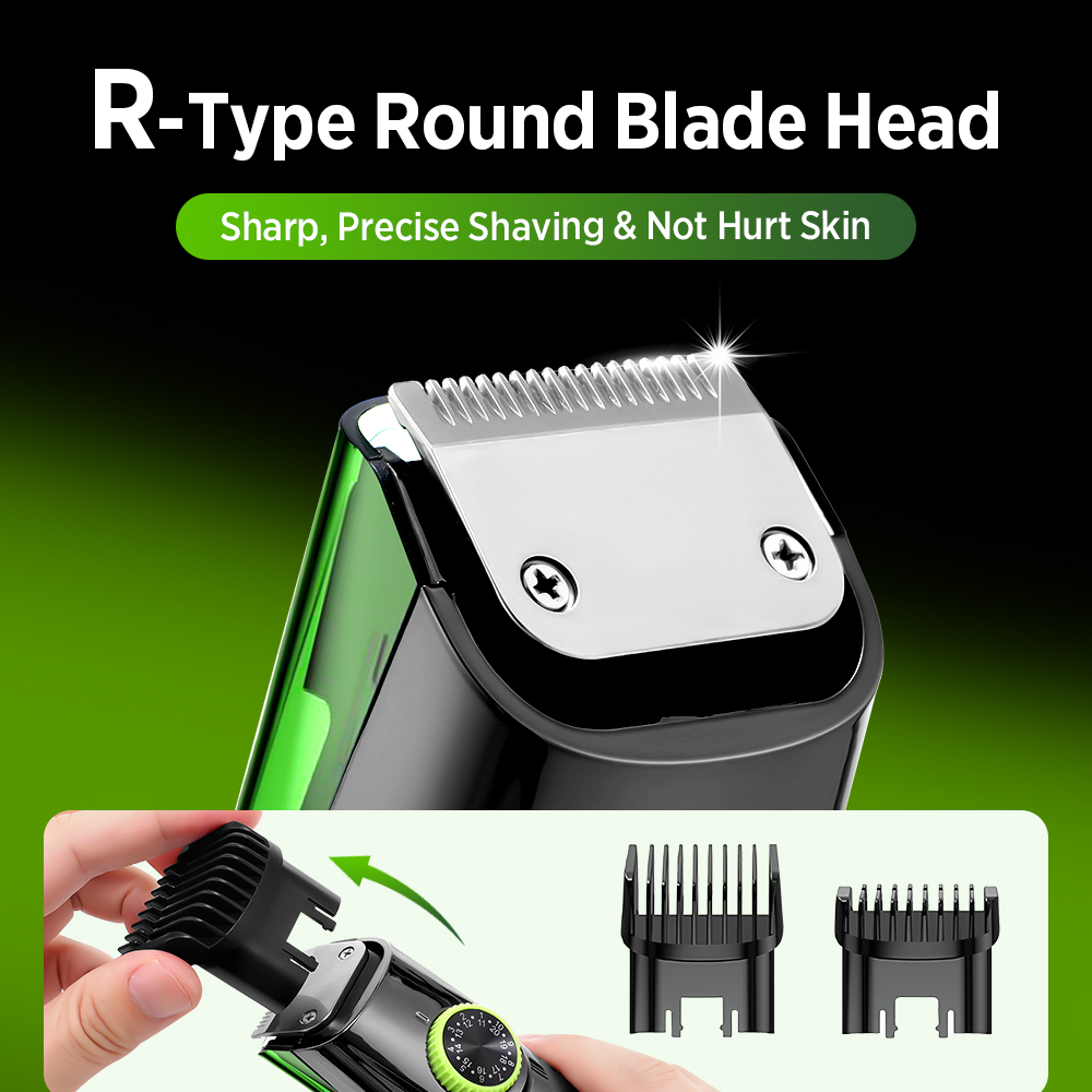 Cordless Men's Vacuum Beard Tr - Beard Trimmer Cordless avaliação e preço