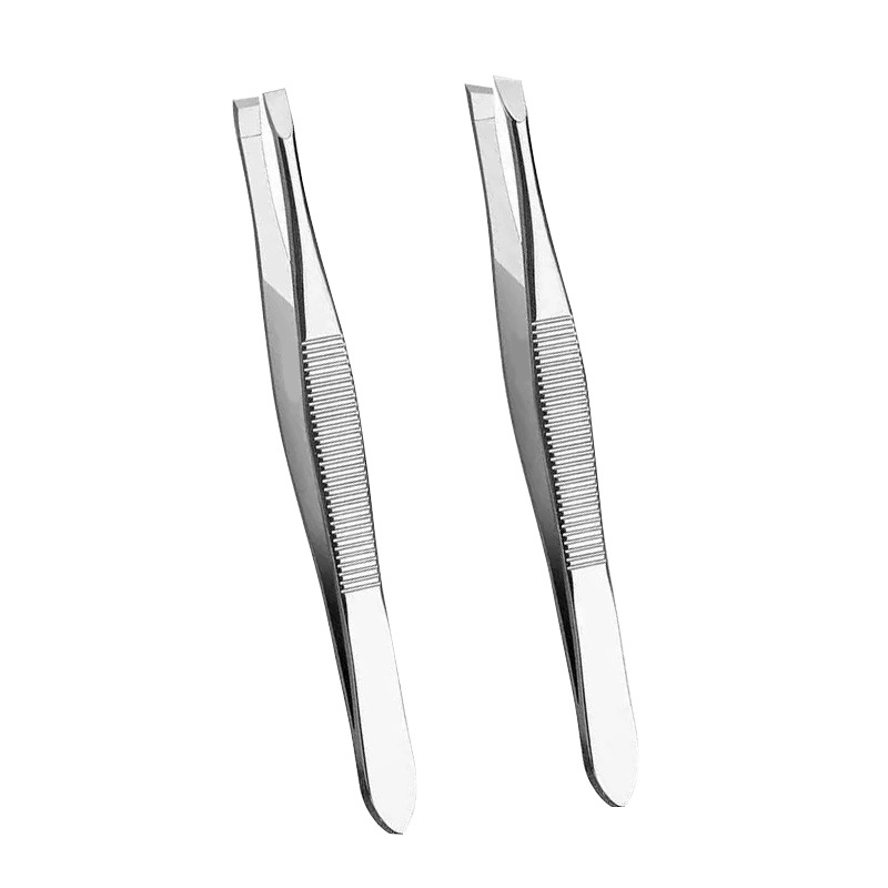 1Pc Stainless Steel Curved Twe - Nose Hair Trimmer avaliação e preço