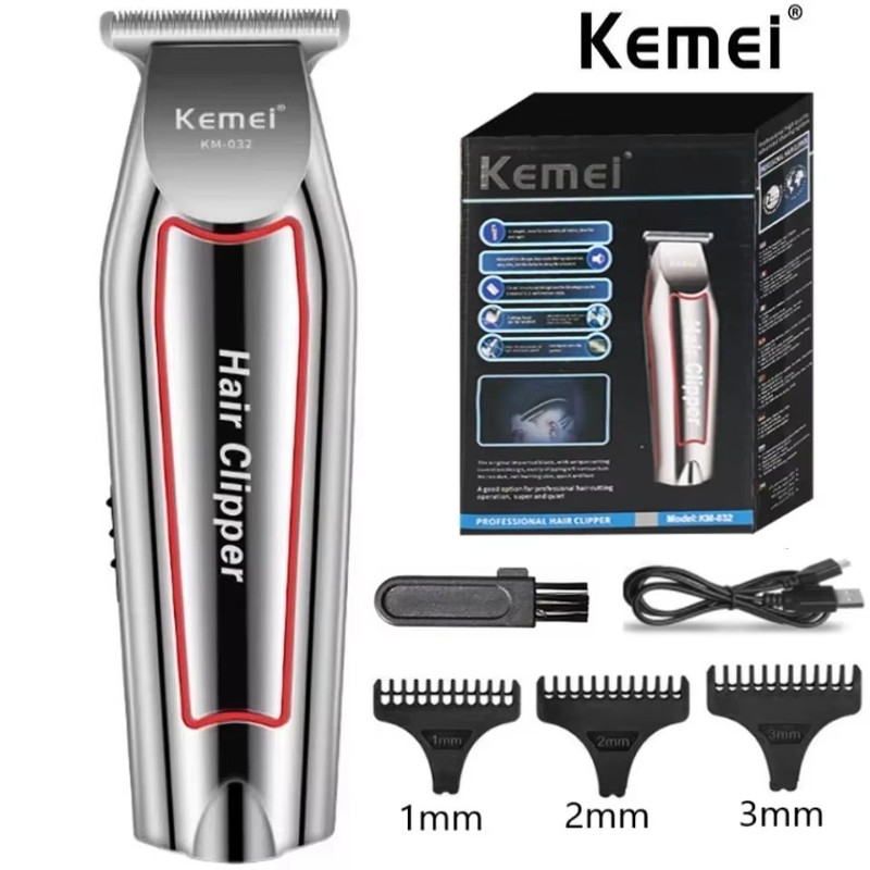 Kemei KM-032Hair Trimmer Elect - Men'S Grooming Organizer avaliação e preço