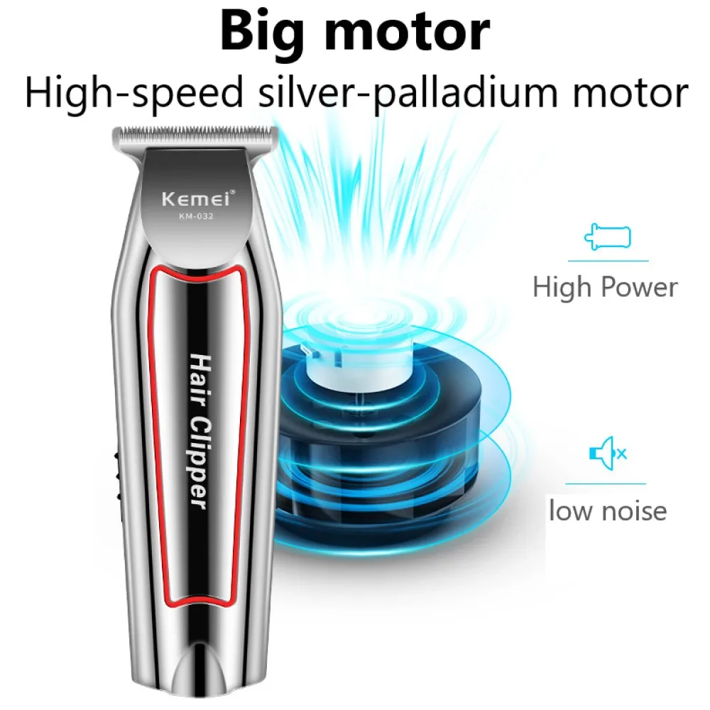 Kemei KM-032Hair Trimmer Elect - Men'S Grooming Organizer avaliação e preço