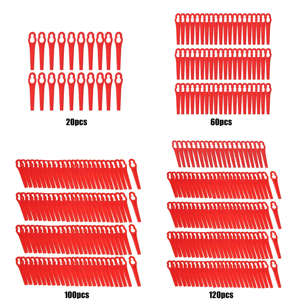 20/60/100/120Pcs Strimmer Blad - Beard Trimmer Cordless avaliação e preço