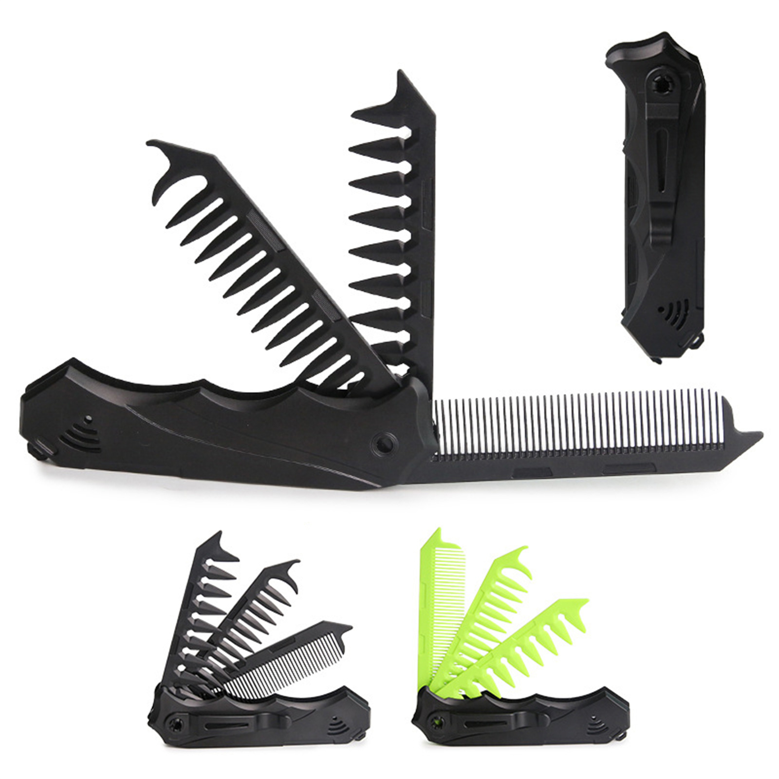 Dual Tooth Folding Comb for Me - Men'S Grooming Organizer avaliação e preço