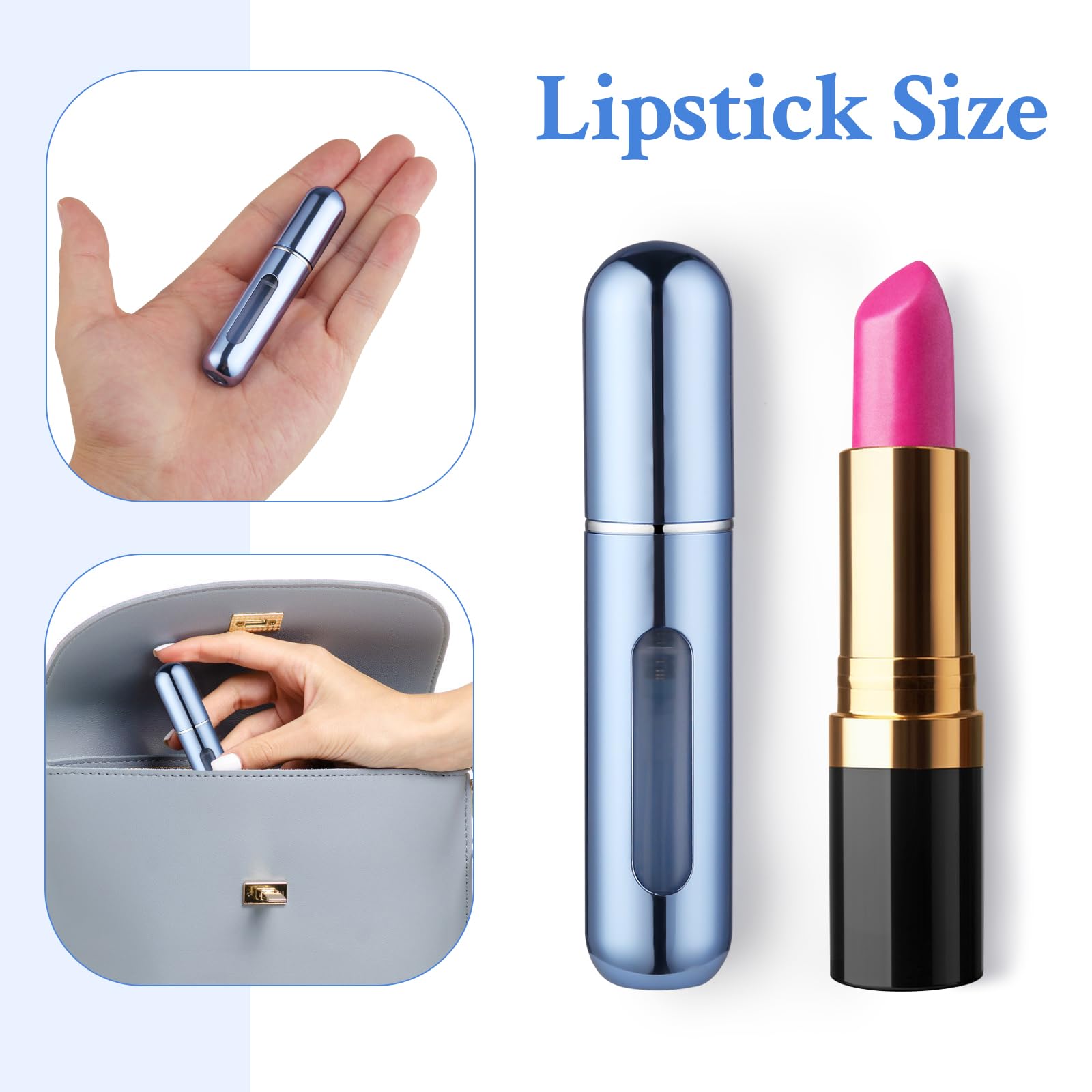5ml perfume refill bottle port - Cologne Spray Bottle avaliação e preço