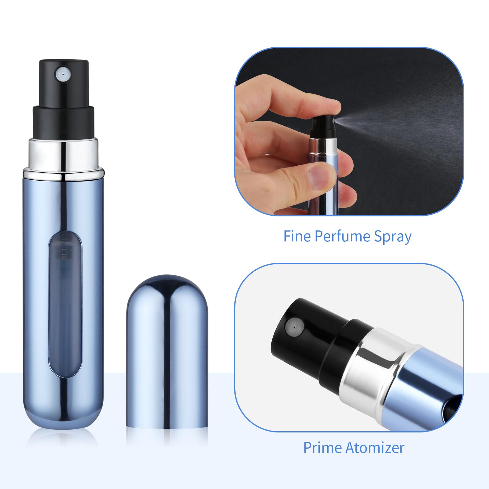 5ml perfume refill bottle port - Cologne Spray Bottle avaliação e preço
