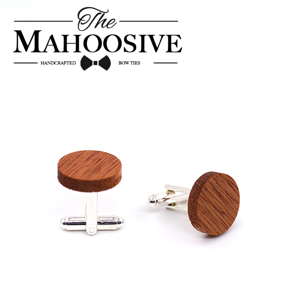 MAHOOSIVE Wooden Cufflinks Wed - Men'S Grooming Organizer avaliação e preço