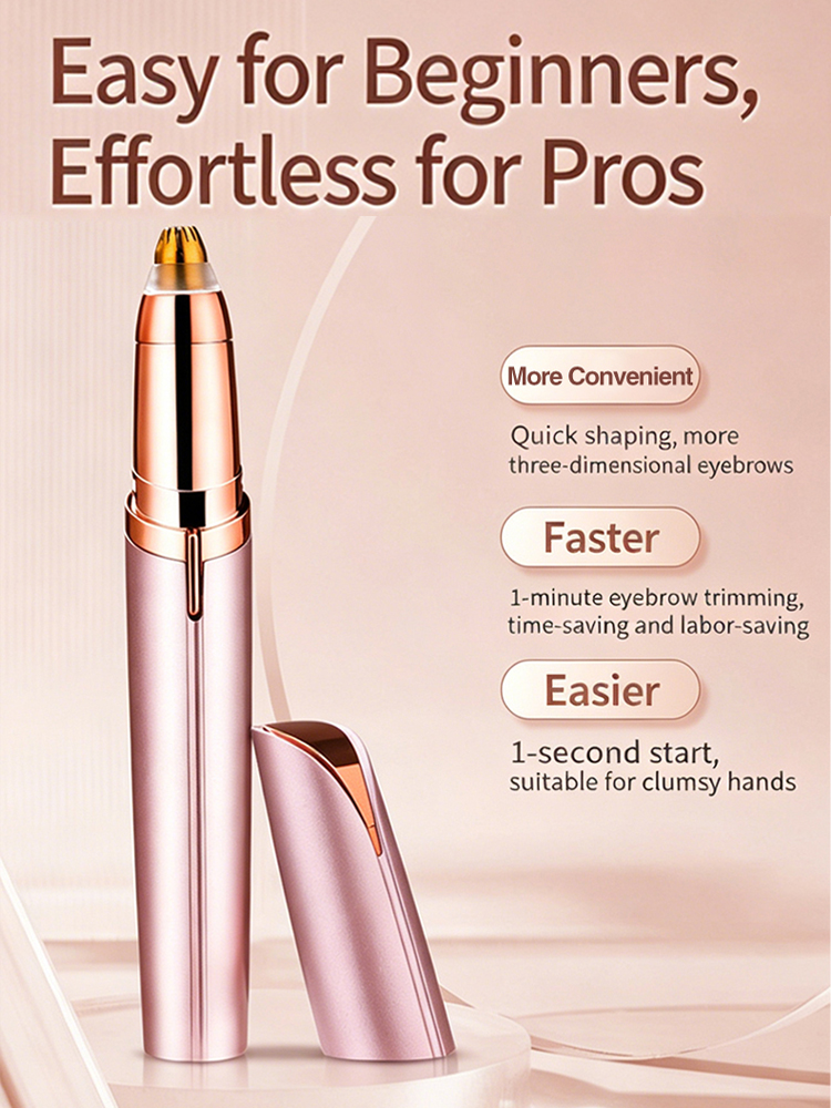 Electric Eyebrow Trimmer Face  - Nose Hair Trimmer avaliação e preço