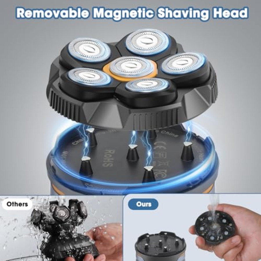 5 in 1 Cordless Barber Hair Cu - Nose Hair Trimmer avaliação e preço