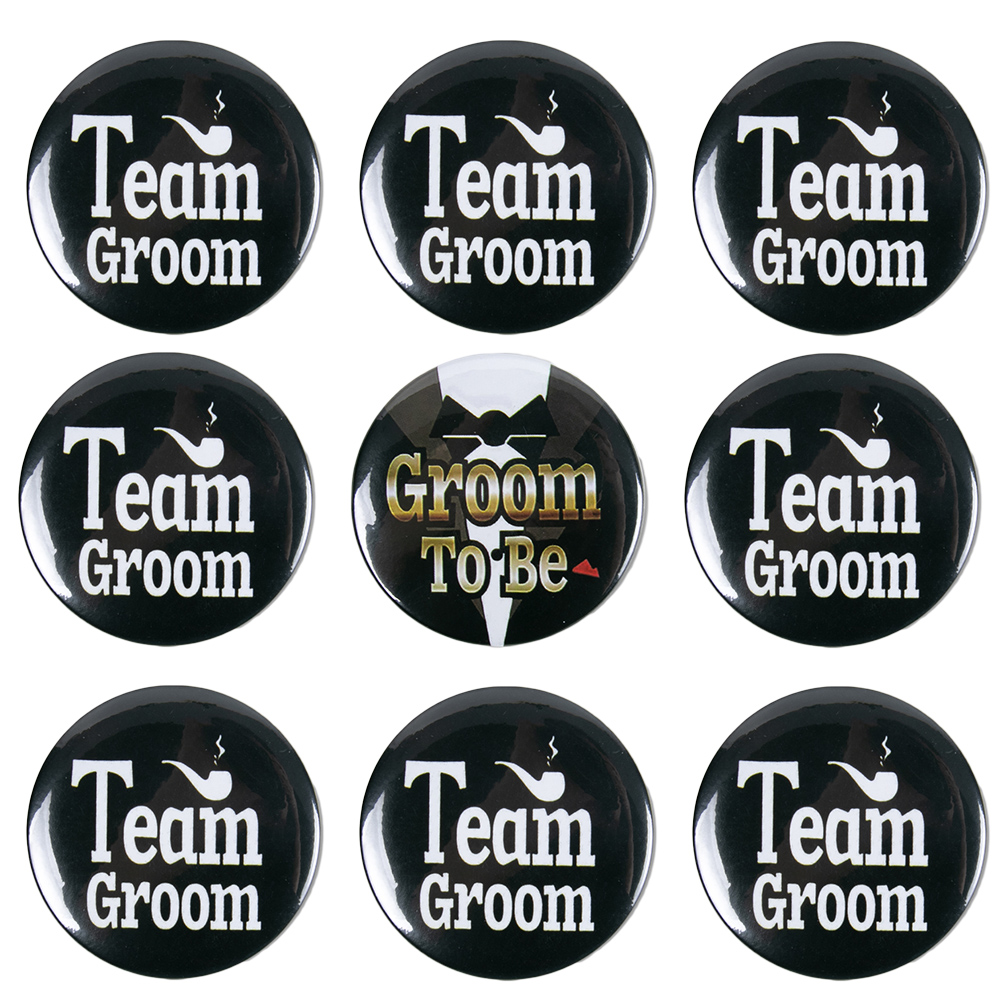 1-12pcs Bachelor Party Badge P - Men'S Grooming Ideas avaliação e preço