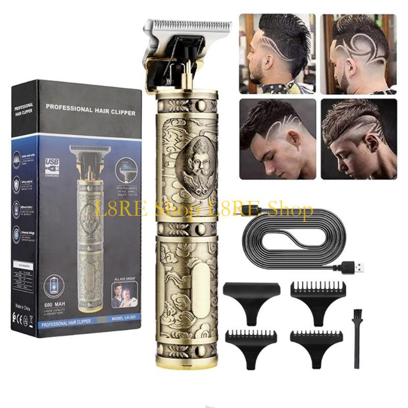 L8RE T-type Barber Scissors Pr - Beard Trimmer Cordless avaliação e preço