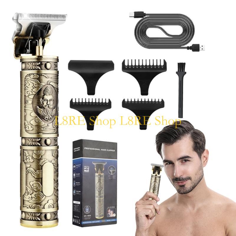 L8RE T-type Barber Scissors Pr - Beard Trimmer Cordless avaliação e preço