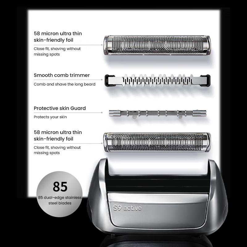 Braun S9 Active 9023s Electric - Men Grooming Products For Face avaliação e preço