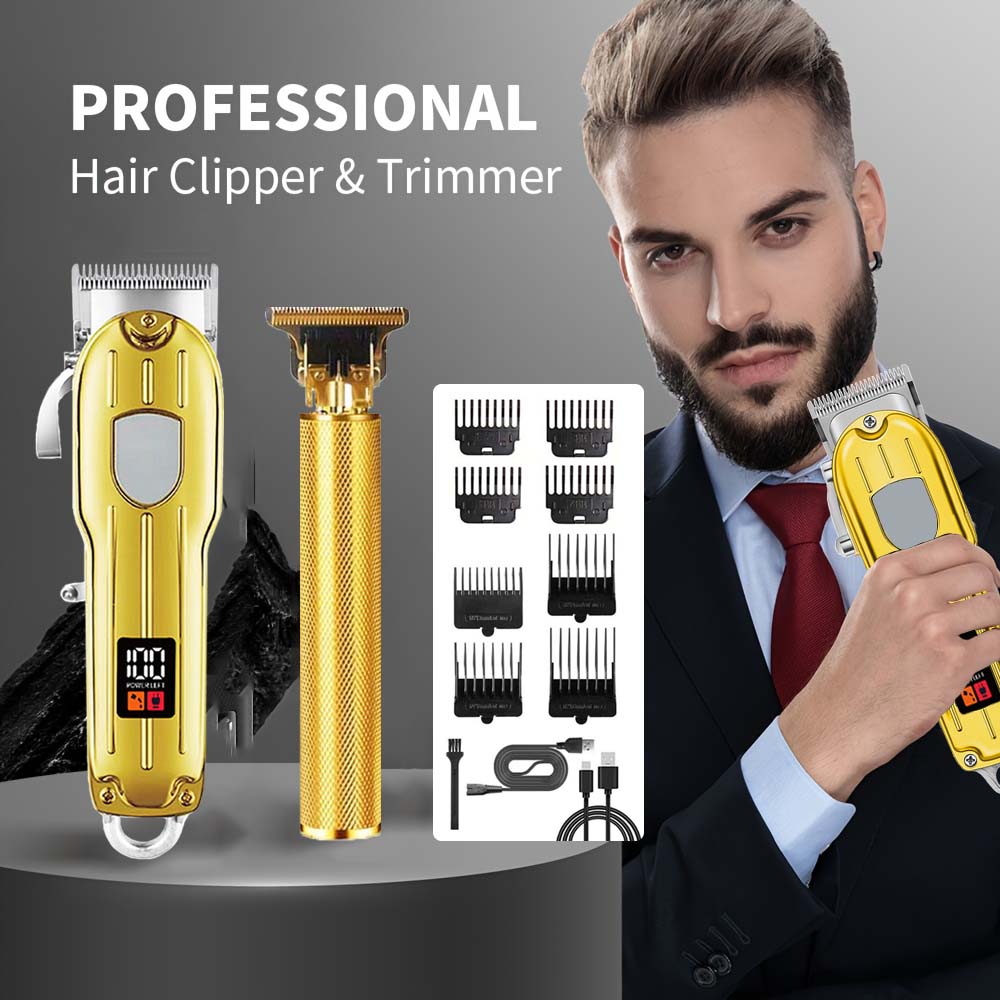 2 in 1 Electric Hair Clipper & - Beard Trimmer Cordless avaliação e preço