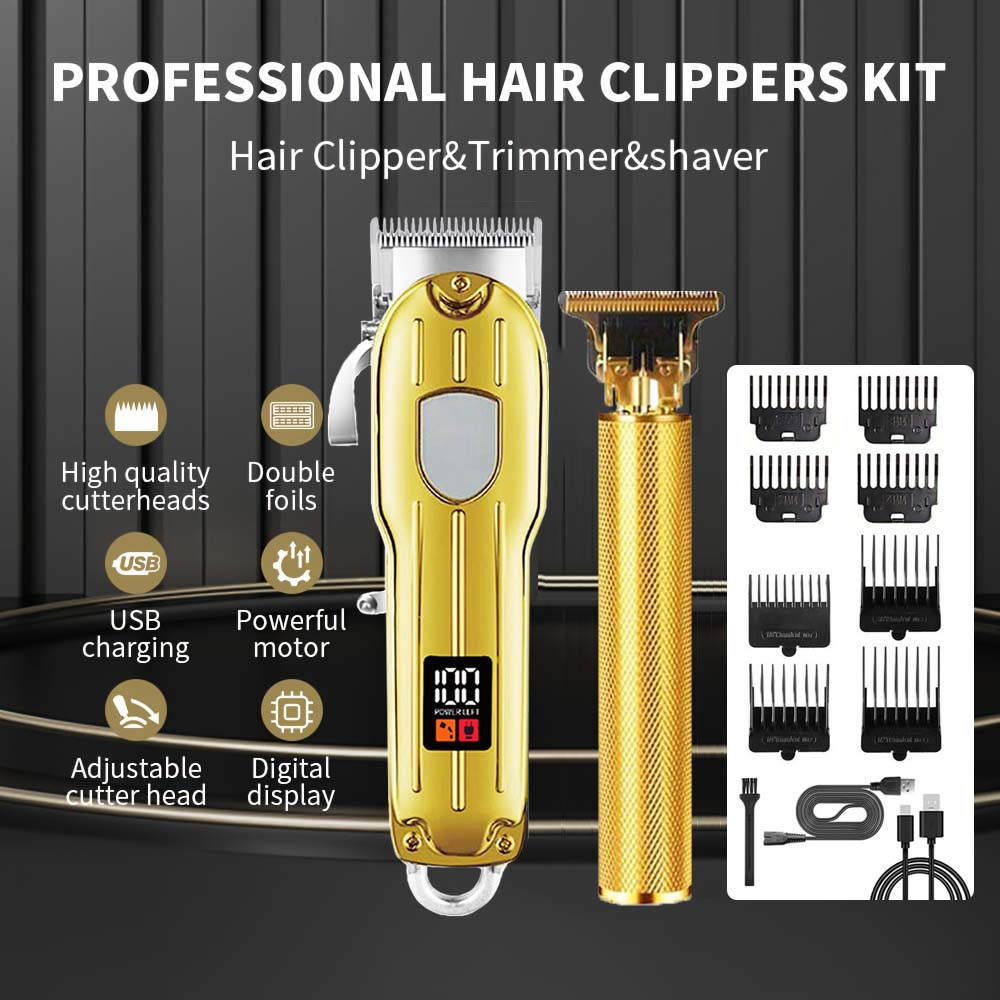 2 in 1 Electric Hair Clipper & - Beard Trimmer Cordless avaliação e preço