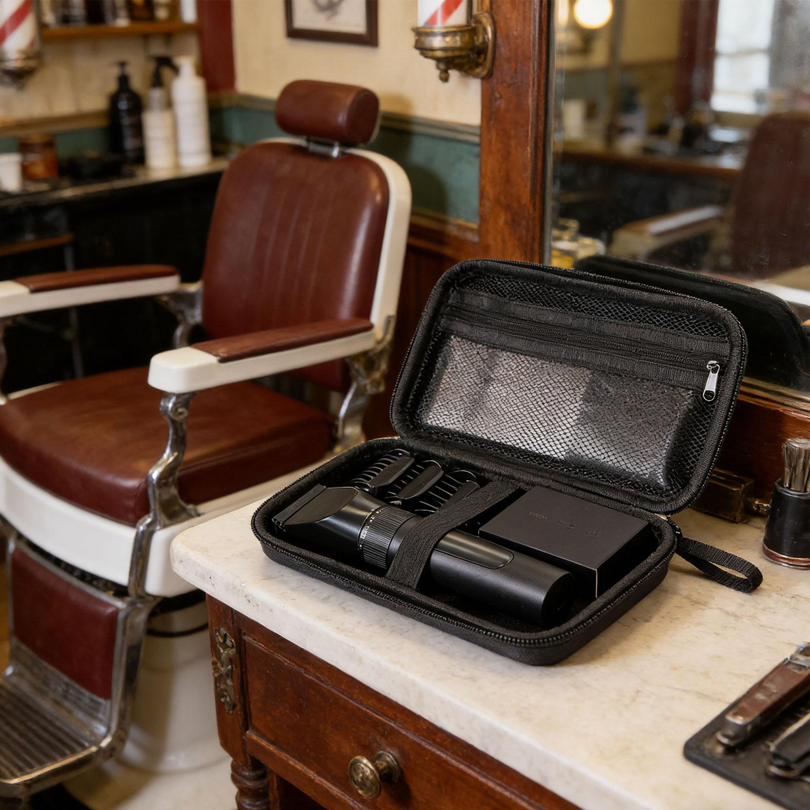 and Trimmer Bag Barber Case Po - Men'S Grooming Organizer avaliação e preço