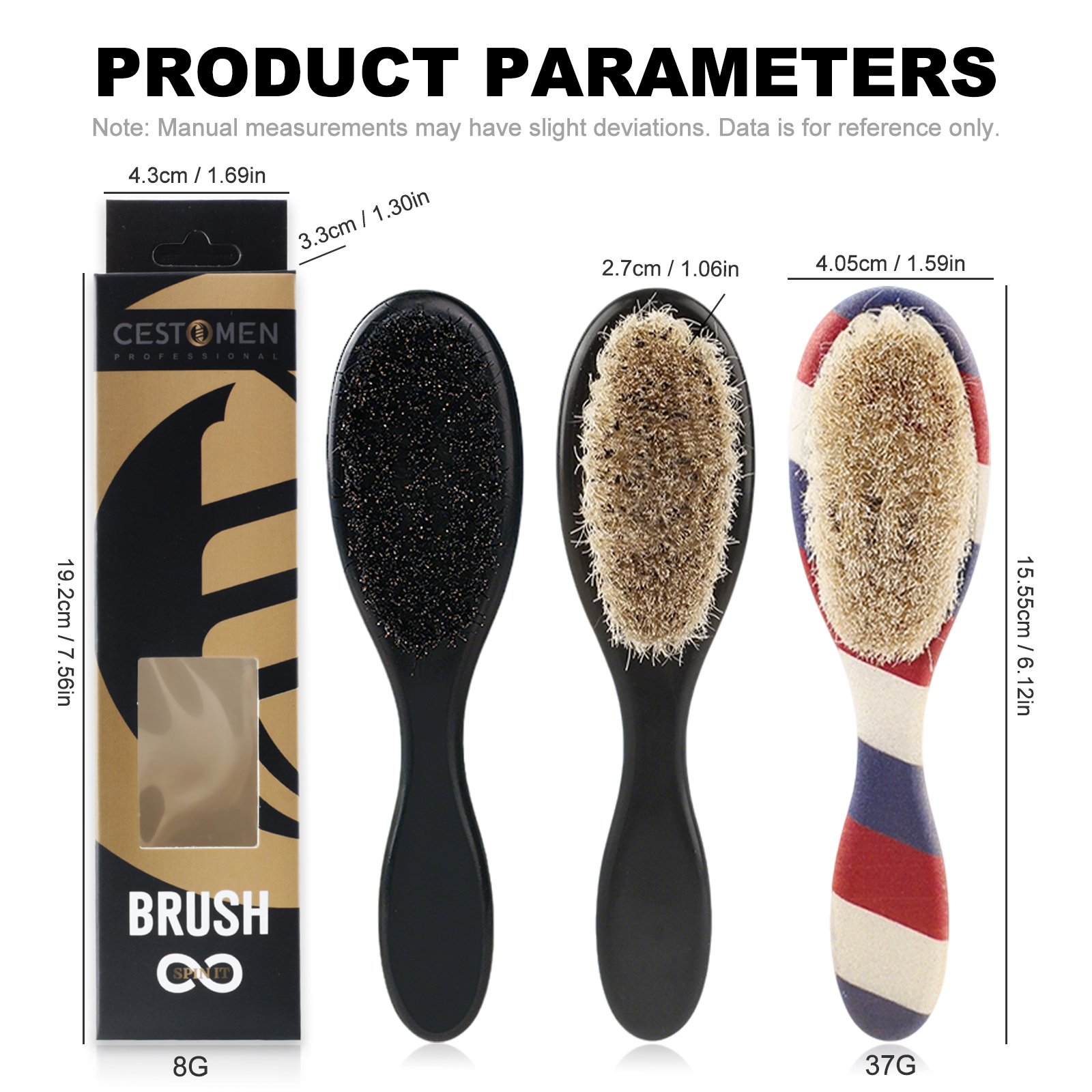 1pc Professional Barber Fade B - Men'S Grooming Organizer avaliação e preço