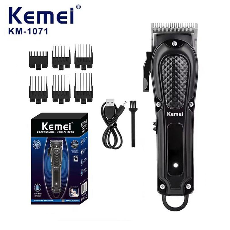 Kemei KM-1071 Electric Hair Cl - Beard Trimmer Cordless avaliação e preço