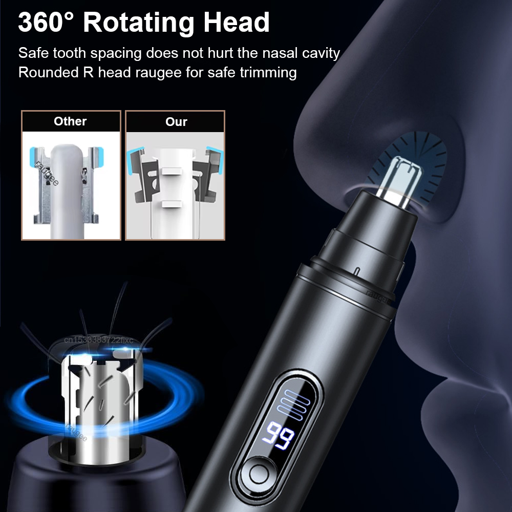 Electric Nose Hair Trimmer USB - Nose Hair Trimmer avaliação e preço