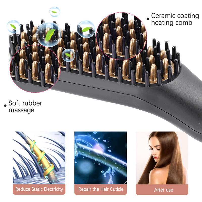 Professional Electric Brush Ha - Men'S Grooming Organizer avaliação e preço