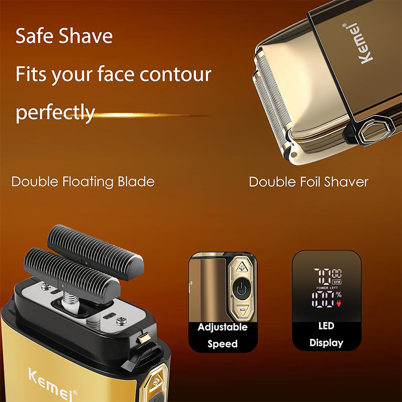 Kemei KM-TX10 T9 Hair Trimmer  - Men'S Grooming Organizer avaliação e preço