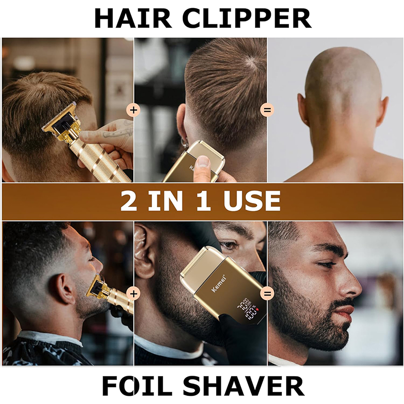 Kemei KM-TX10 T9 Hair Trimmer  - Men'S Grooming Organizer avaliação e preço