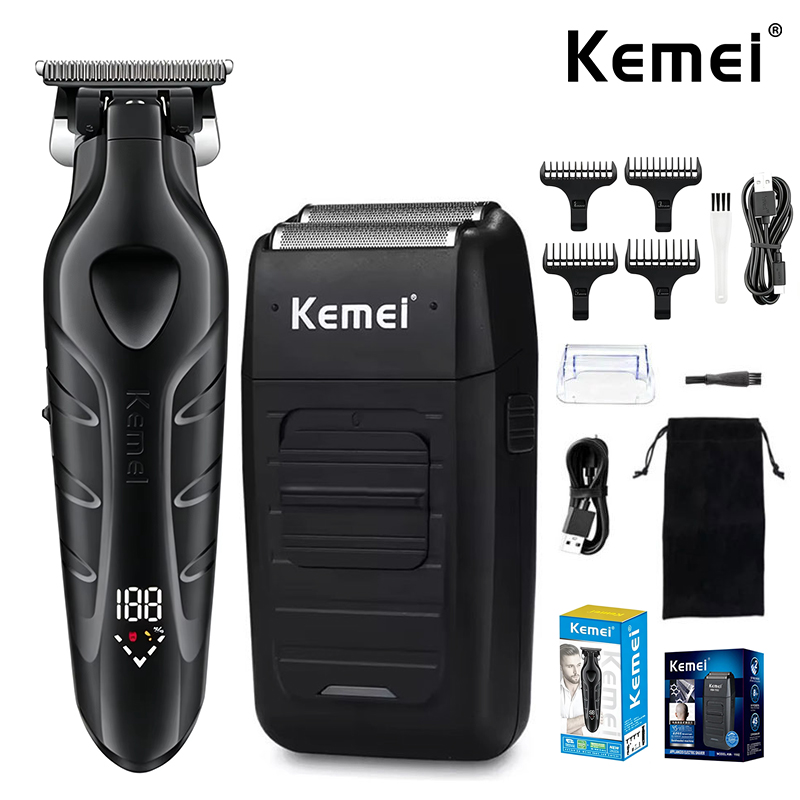 Kemei Hair Clipper KM-2269 KM- - Beard Trimmer Cordless avaliação e preço