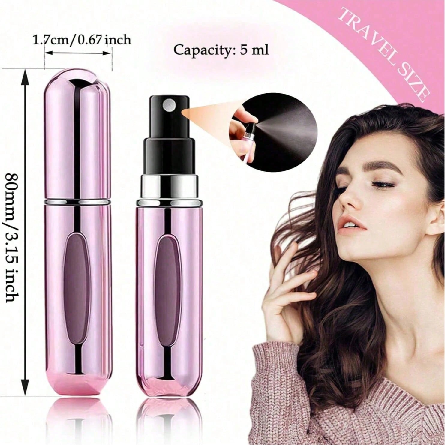 6Pcs Travel Perfume Bottle Ref - Cologne Spray Bottle avaliação e preço