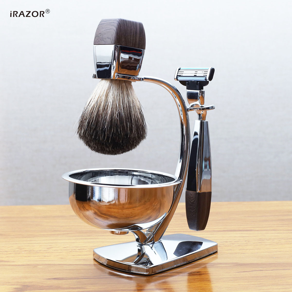 iRAZOR Professional Wet Shavin - Men'S Grooming Organizer avaliação e preço