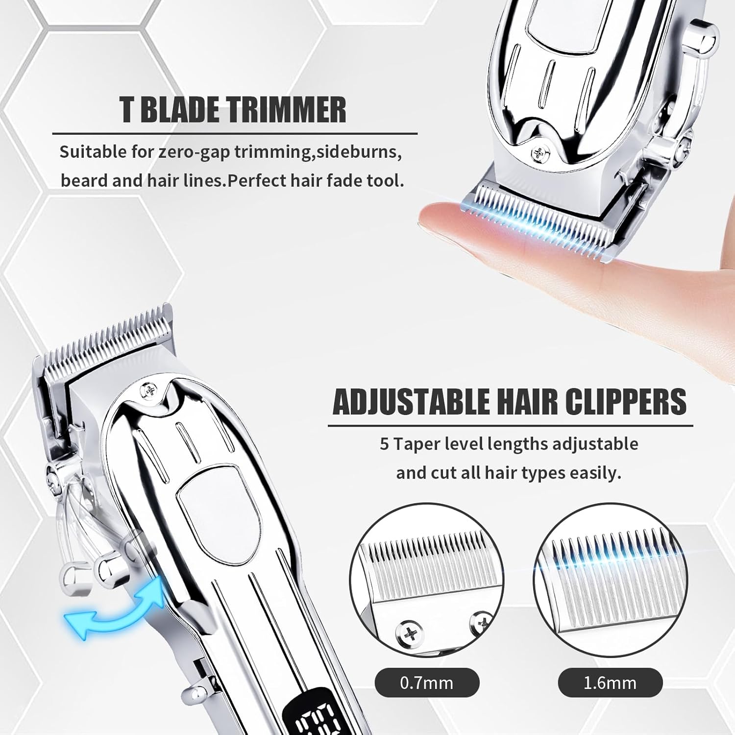 Hair Clipper Beard Trimmer for - Beard Trimmer Cordless avaliação e preço